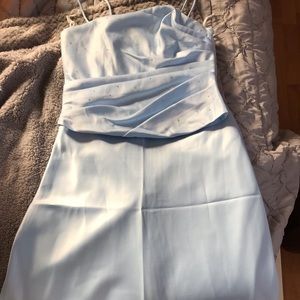 POWDER BLUE DRESS/GOWN!